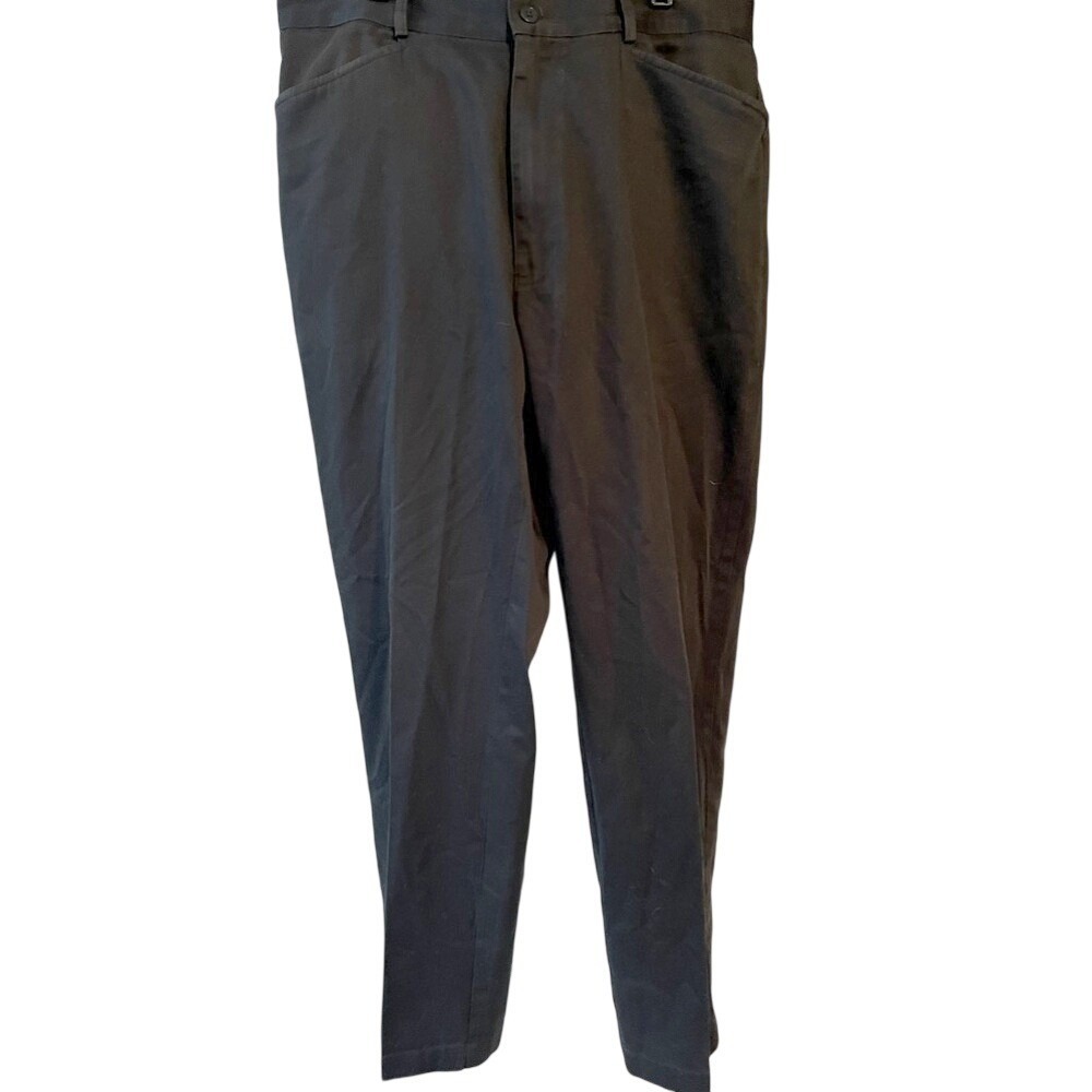 Polo Ralph Lauren Mens Black Cotton Chino Pants 35x32 Straight Leg 4832356BAE